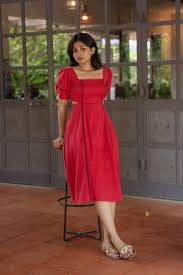 Ruby Red Cocktail Dress