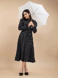 Vintage Polka A-Line Dress